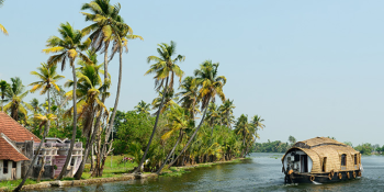 Backwaters and Portuguese architecture in Kerala