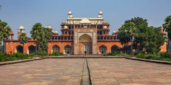 The architectural wonder of Akbar’s Tomb in Sikandra