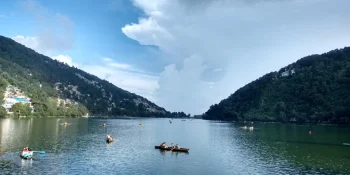 The scenic beauty of Nainital