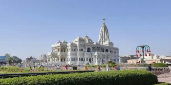 The spiritual town of Vrindavan