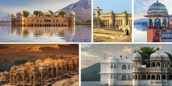 Jaipur, Rajasthan: Known as the Pink City, famous for its forts, palaces, and vibrant culture