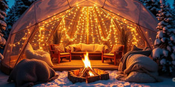 Glamping Adventures in Winter: A Luxurious Escape by Toliday Trip